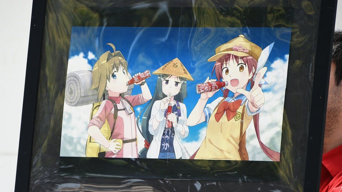 Coca-Cola diseña botella de colección basada en el anime Ohenro