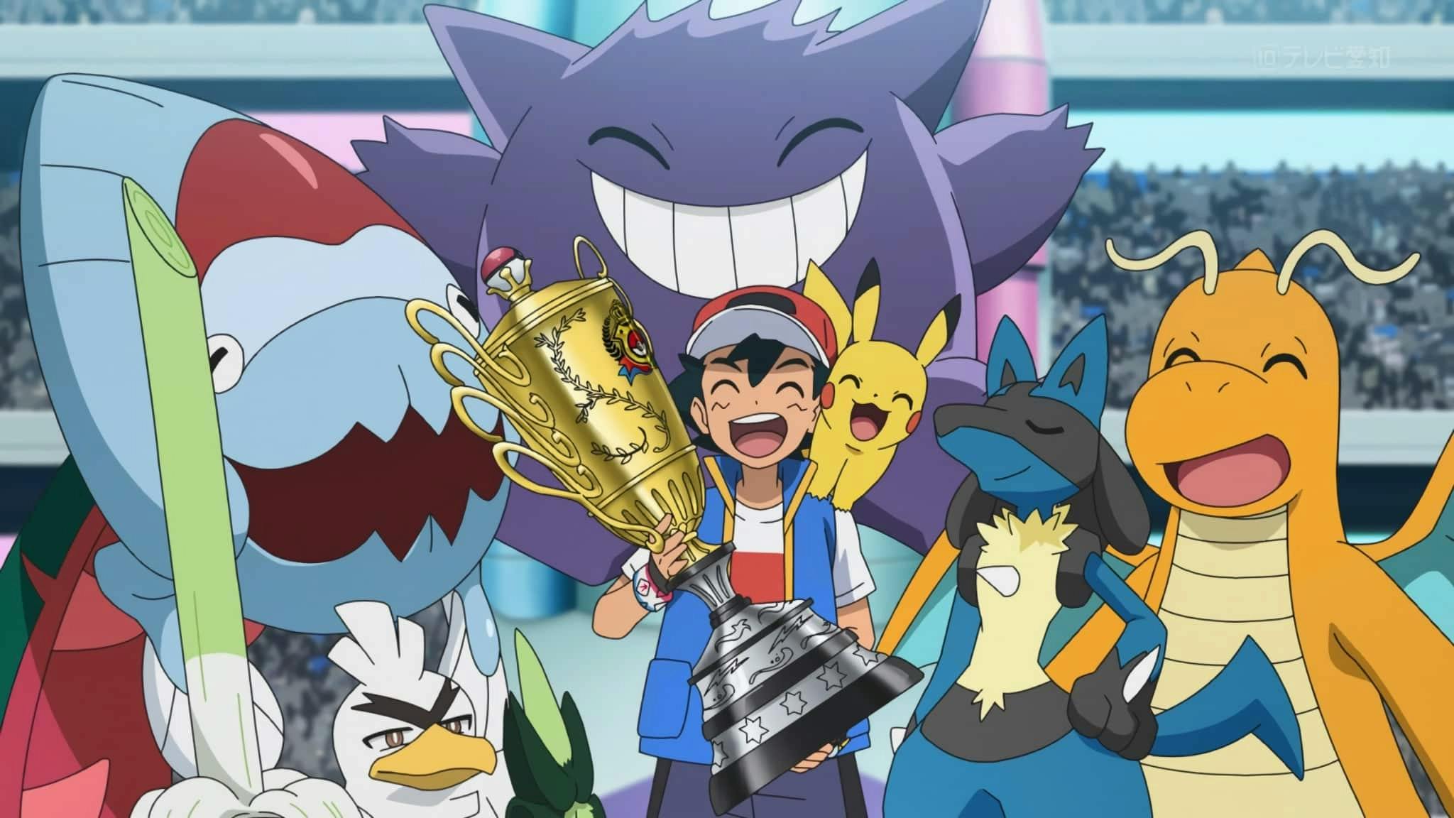 Japón se paraliza con el campeonato de Ash Ketchum en Pokémon Journeys - Coanime.net